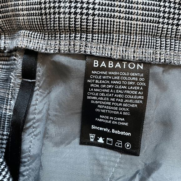 Aritzia Babaton Conan Pant Houndstooth Size 00 - Picture 9 of 10